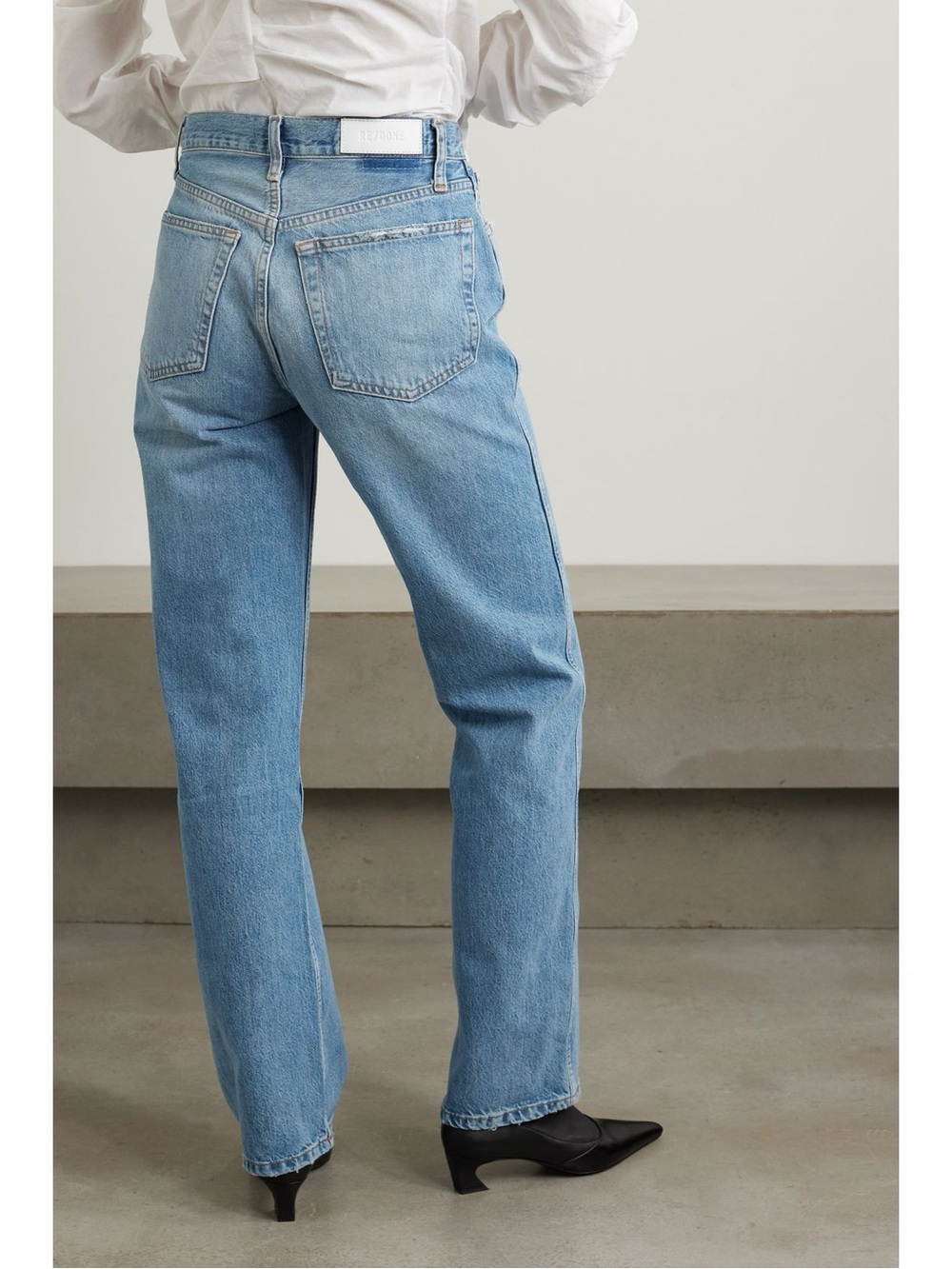Re/Done 90s High Loose Jeans - Picture 2 of 8